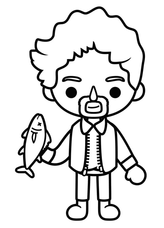 Мальчик с рыбкой