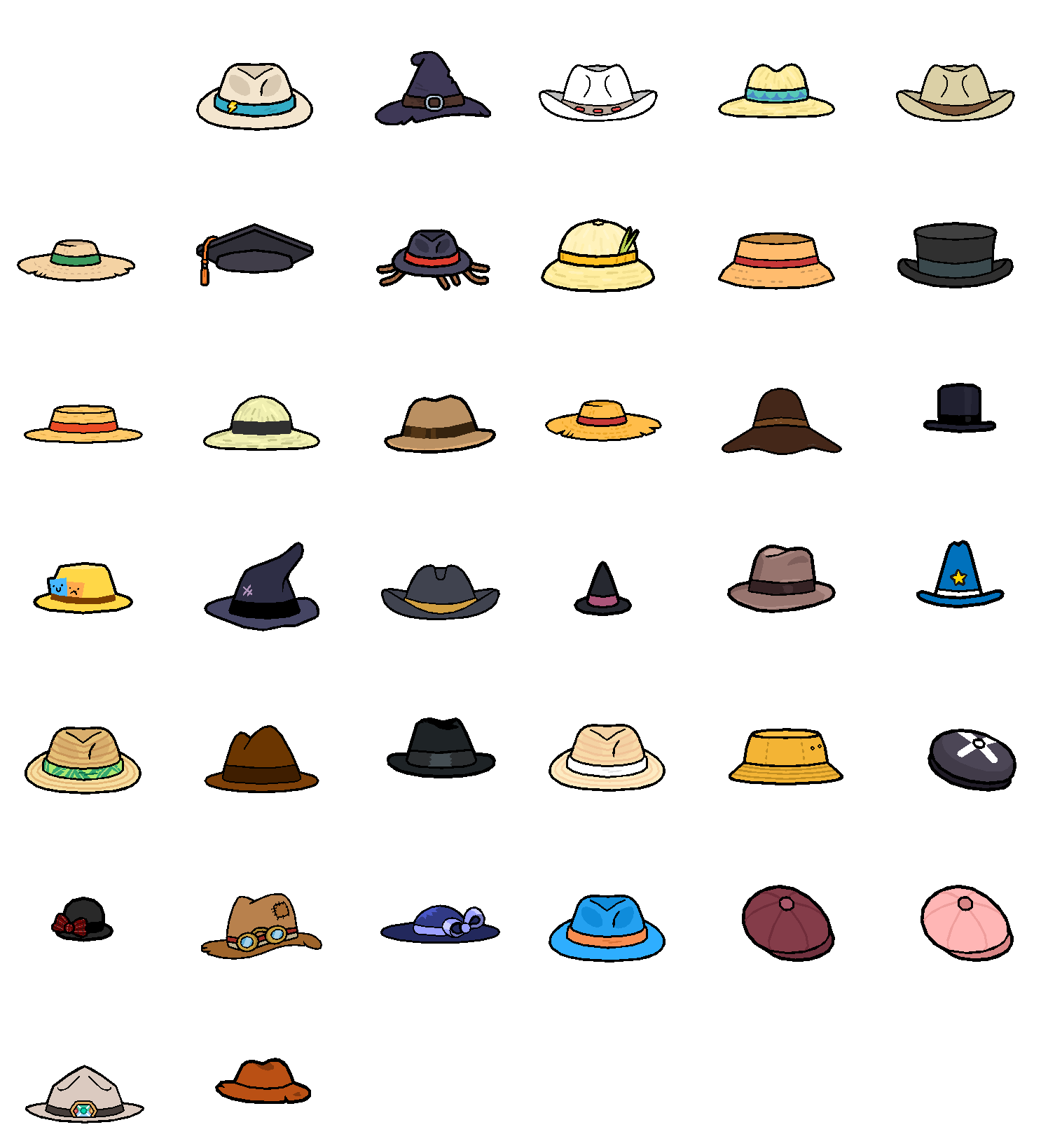 Шляпы в Тока Бока