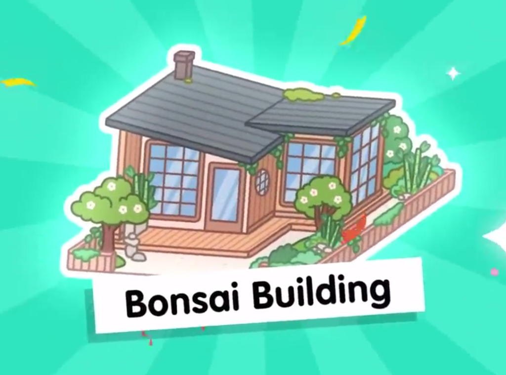 Новый домик Bonsai в Toca World
