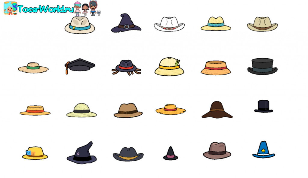 Шляпы в Тока Бока